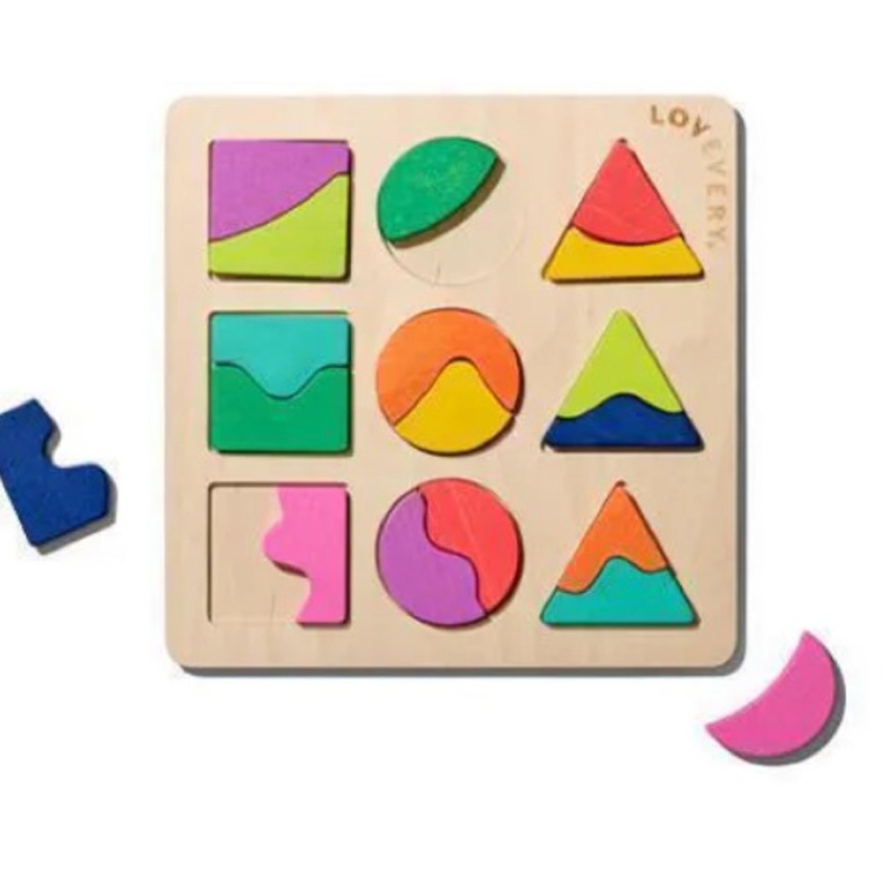 Lovevery Land and sky two-part puzzle board